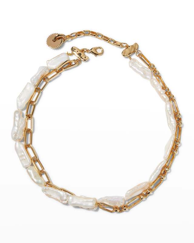 Irina Double Collar, White